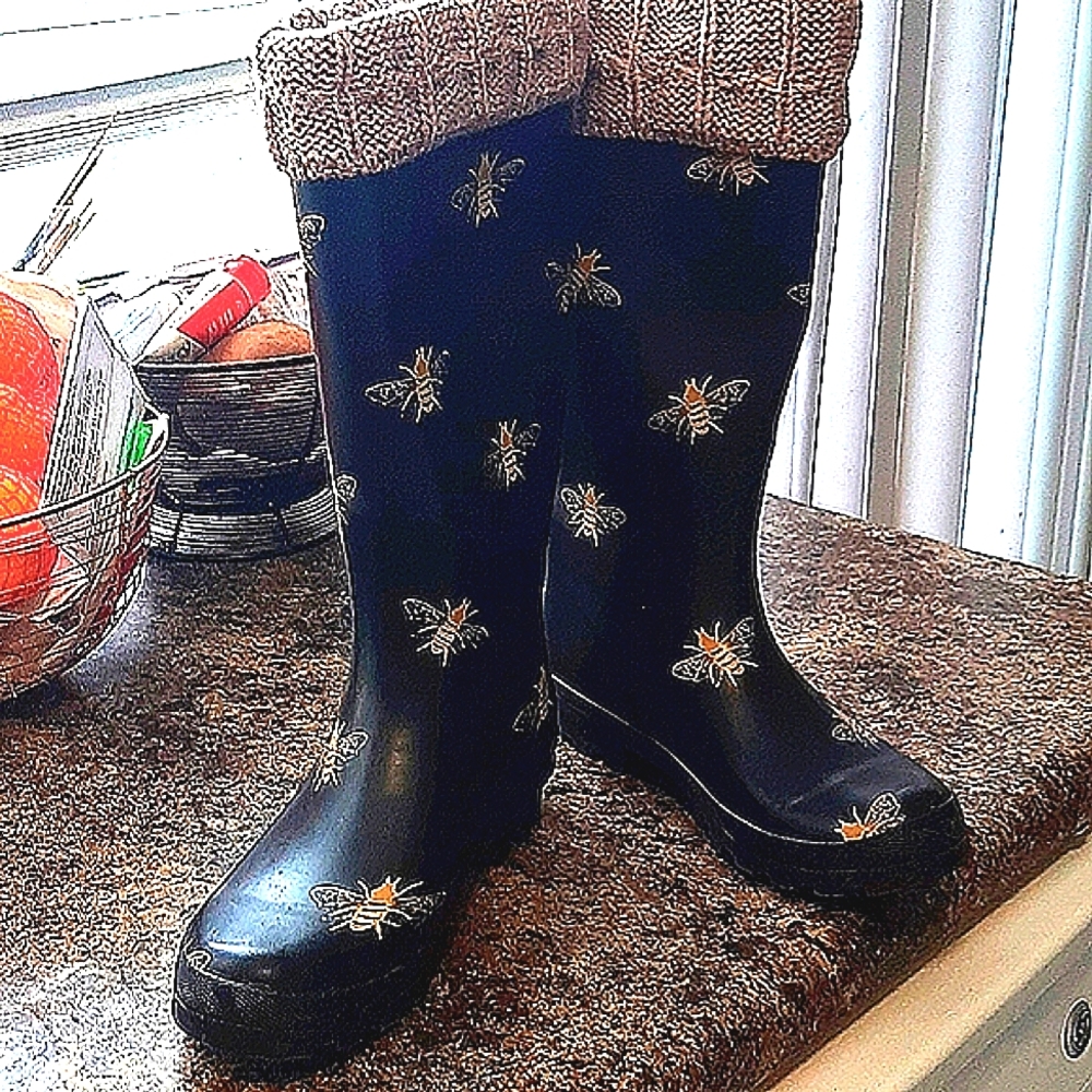 Serra women's rain boots heavy duty